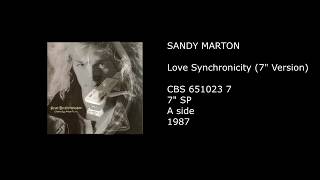SANDY MARTON - Love Synchronicity (7'' Version) - 1987