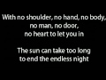 Have Heart - No Roses, No Skies[lyrics] 