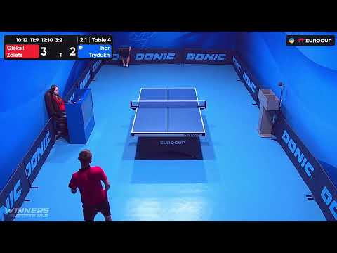 09:30 Oleksii Zaiets - Ihor Trydukh 26.07.2023 TT Euro.Cup Ukraine Professional. TABLE 4