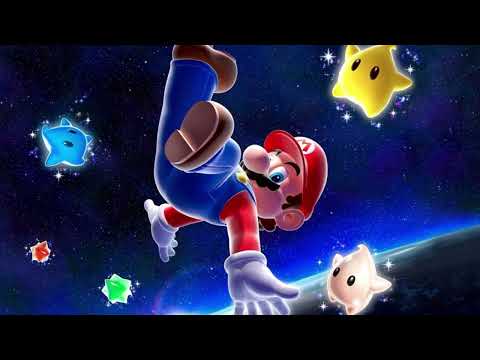 Relaxing Music From Super Mario Galaxy 1 & 2 With Rain & Starbit sound effects to sleep/relax to
