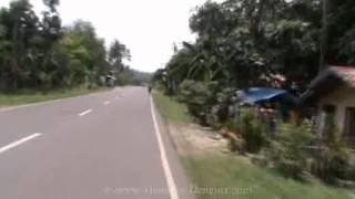 preview picture of video 'Motorbike ride from a village in Badian to Lambug Beach, Badian, Cebu, Philippines ( 7 )'