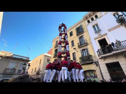 Castellers de Barcelona: 4 de 9 amb folre - Diada dels Castellers de la Vila de Gràcia 2025