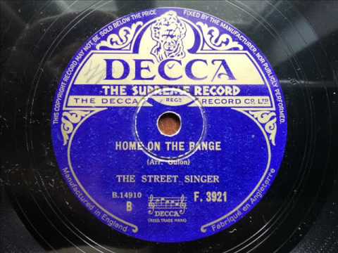 ARTHUR TRACY (THE STREET SINGER) - Home On The Range
