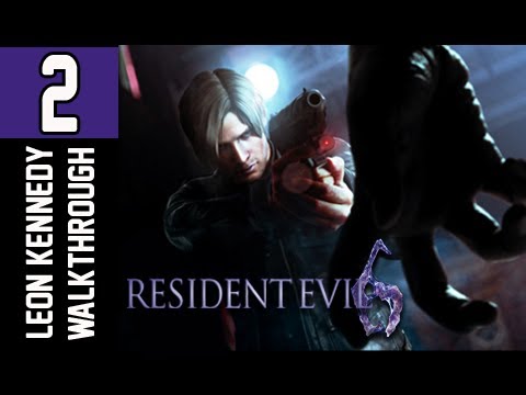 Resident Evil 6 Walkthrough - Part 2 - Chapter 1 Escape Tall Oaks Let's Play Gameplay
