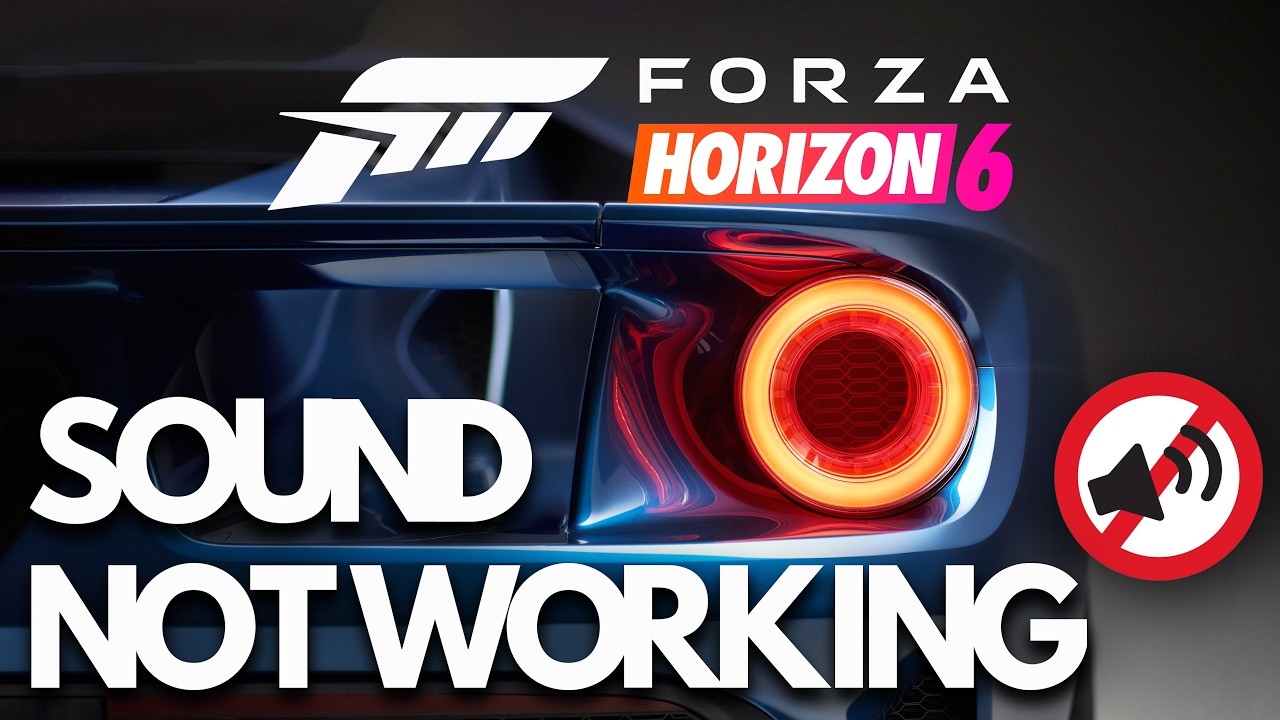 Forza Horizon 6: Audio Not Working Fix, Crackling Fix/Muffled/Popping/Stutter/Static Audio PC