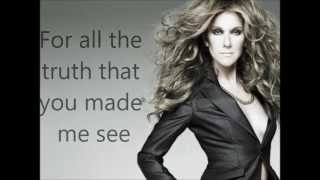Celine Dion Because You Loved Me Lyrics+Pictures 1080p HD