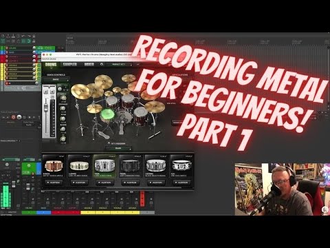 RECORDING/MIXING METAL FOR BEGINNERS ON REAPER PART 1