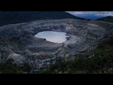 Volcán poas Alajuela costa Rica 