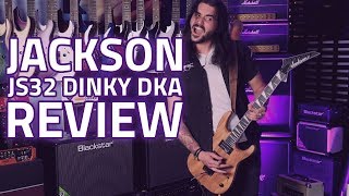 Video thumbnail for Jackson JS32 Dinky DKA Review - Huge Tone, Low Price! by PMTVUK