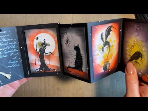 Book of Magic - Part 2 by Jo Rice - A Lavinia Stamps Tutorial