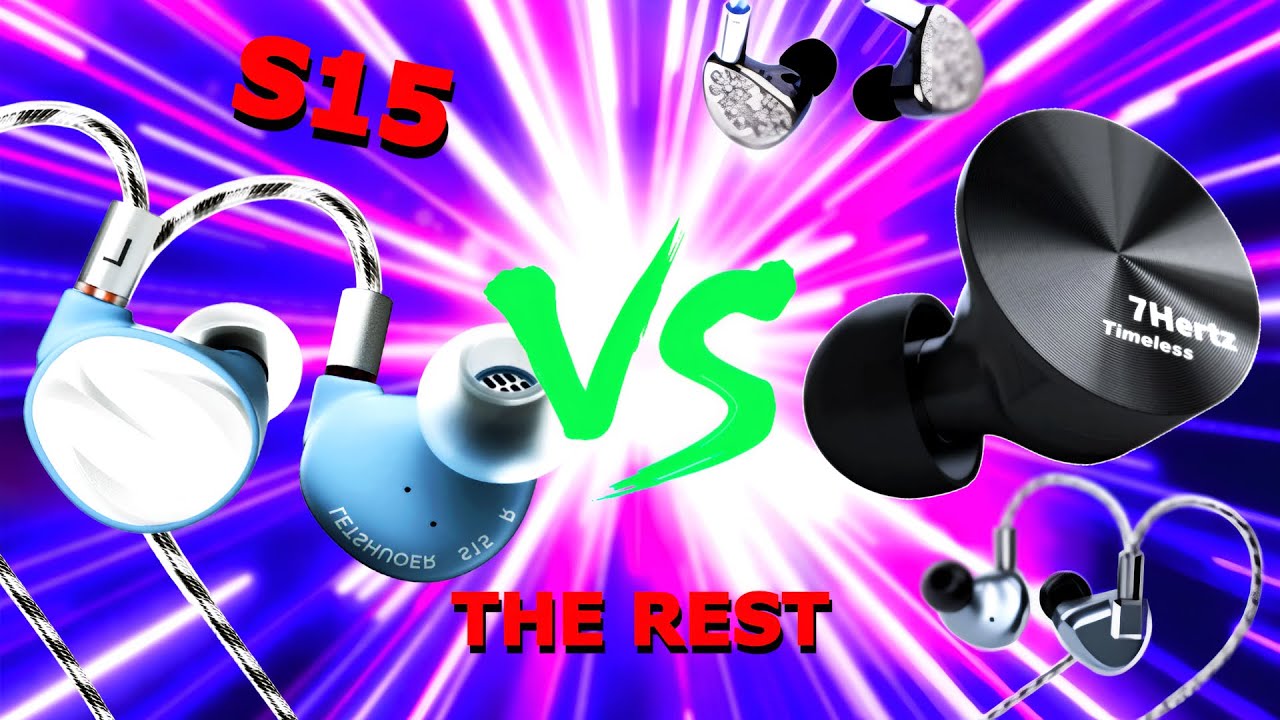 The BEST Planar IEM of 2023 💎 (LETSHUOER S15 vs Timeless, S12, HeyDay & More)