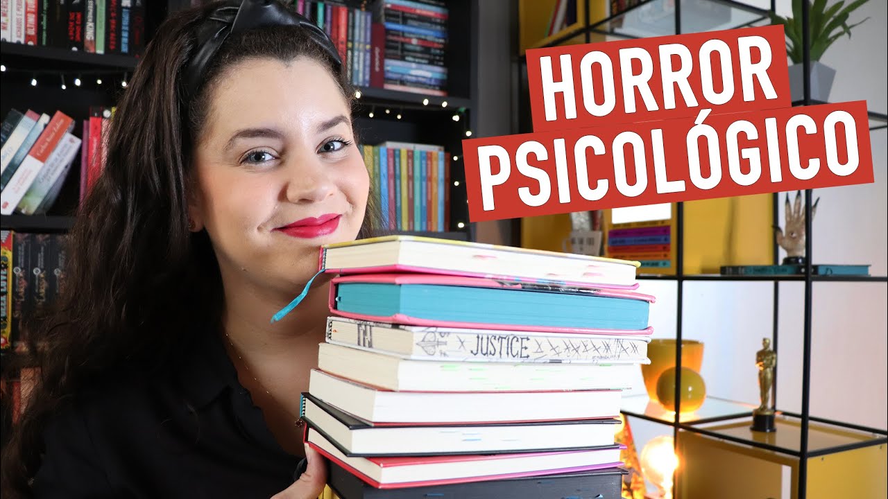 12 LIVROS DE HORROR PSICOLÓGICO 🎃📚 | BOOK ADDICT