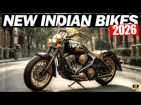 7 New Indian Motorcycles For 2026