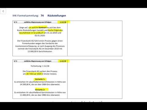 Rückstellungen  - sonst. Verbindlichkeiten