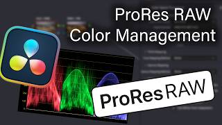 How to color manage ProRes RAW in DaVinci Resolve