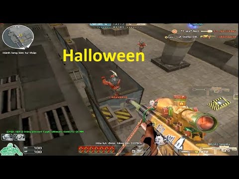 Crossfire Barrett TrickNTreat (M82A1 Spooky)(Halloween) HMX Gameplay - Tien Zombie V4 (CFVN)