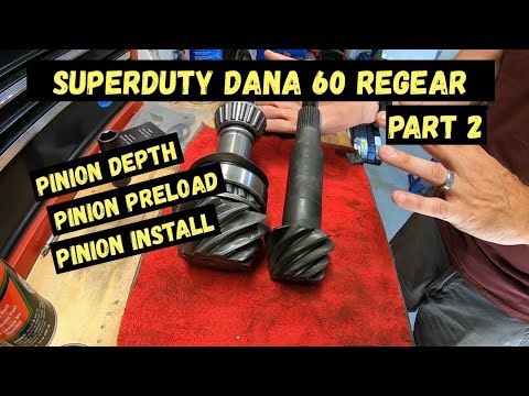 HOW TO REGEAR A SUPERDUTY DANA 60 (part 2) - Project Maple Leaf Jeep Build (no. 12)