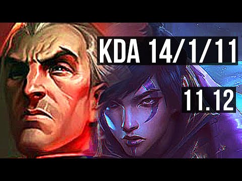 SWAIN & Thresh vs APHELIOS & Lulu (ADC) | 14/1/11, Legendary, 700+ games | KR Diamond | v11.12