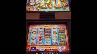 $100 BET BIG WIN CLASSIC ZEUS FREE SPINS - HARD ROCK TAMPA HIGH LIMIT $2 Denom