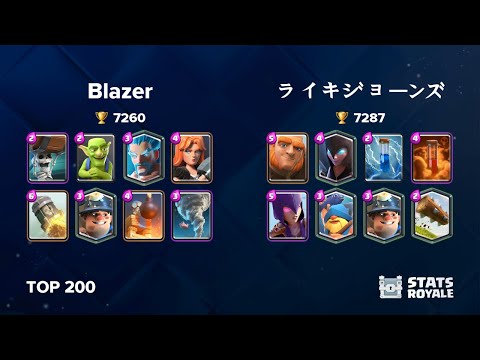 Blazer vs ライキジョーンズ [TOP 200]