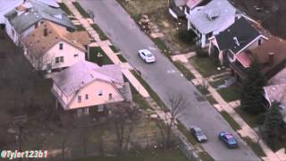 HD: (FULL) Police chase of Dodge Charger through Detroit 12/16/15