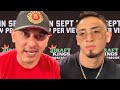 JOSE BENAVIDEZ SR & JOSE VALENZUELA REACT TO ISAAC CRUZ DISS AT RUIZ ORTIZ PRESSER; GO IN ON HIM!