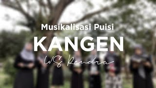 Download lagu MUSIKALISASI PUISI 'KANGEN' KARYA W.S RENDRA [instrumen lagu: ayat-ayat cinta] mp3