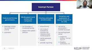 UAE Corporate Tax: Exempt Persons