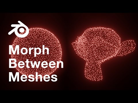Blender Geometry Nodes - Morph Between Meshes