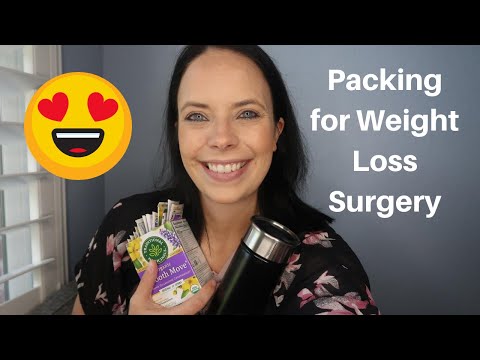 PACKING FOR WEIGHT LOSS SURGERY 🏥 GASTRIC SLEEVE & GASTRIC BYPASS 💉 VSG & RNY