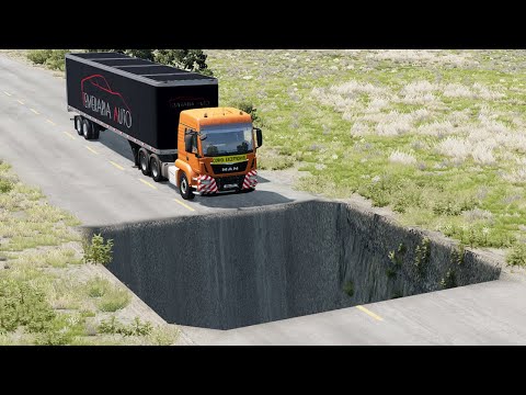 Cars vs Square Pit | BeamNG.Drive
