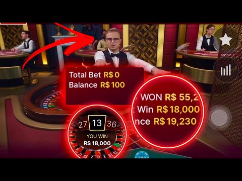 ALAVANCAGEM DE 100 CONTO PARA 19.230 MIL BASTA ANALISAR DESSA FORMA #roulette #alavancagem