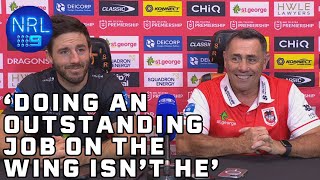 Shane Flanagan's cheeky comment about Zac Lomax's form: NRL Presser | NRL on Nine