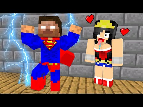 Shocking Minecraft Animation: Superhero Love Story!