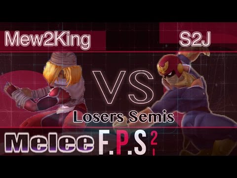 MVG FOX|Mew2King (Sheik) vs. Tempo|S2J (C. Falcon) - Melee Losers Semis - FPS2