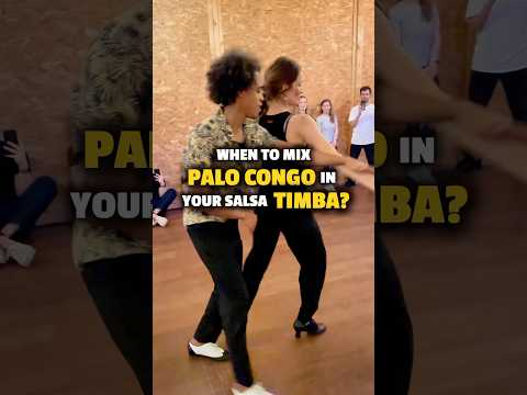 When to mix Palo Congo dance into Salsa or Timba? #afrocuban #afrocubano #palo #congo #cubansalsa