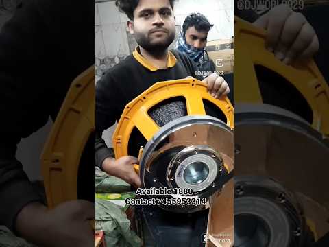 18 inch 2500 watts subwoofer by Dj world #djspeaker #djcabinets #sousys #sousysspeaker #djspeaker