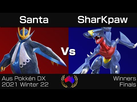 Aus Pokkén DX 2021 Winter 22 - Winners Finals: Santa (Empoleon) vs. SharKpaw (Garchomp)