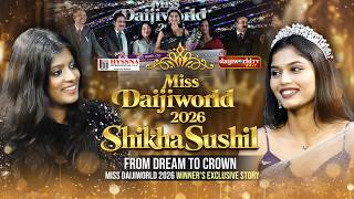Beyond the Crown | Miss Daijiworld Winner Shikha Sushil Reveals Her Journey│Daijiworld Television
