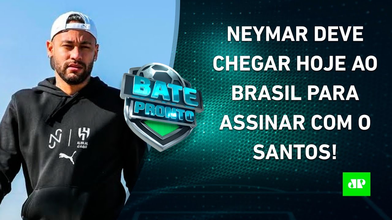 Neymar DEVE CHEGAR HOJE ao Brasil; Palmeiras TROPEÇA DE NOVO; São Paulo EMPRESTA joia! | BATE-PRONTO