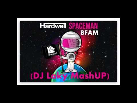 Hardwell vs Gotye,Tom Buster,Julian Jordan,Martin Garrix-Spaceman BFAM (LΛky MashUP)