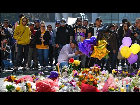 El mundo rinde homenaje a Kobe Bryant y su hija, muertos en un accidente aéreo