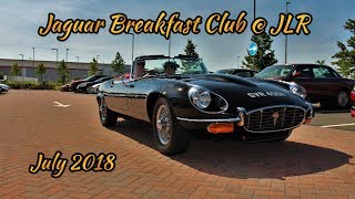 Jaguar Breakfast Club - July 2018 - at JLR Classic Works