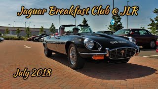 Jaguar Breakfast Club - July 2018 - at JLR Classic Works