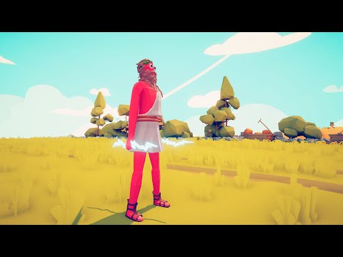 Zeus vs EVERY UNIT - Totally Accurate Battle Simulator