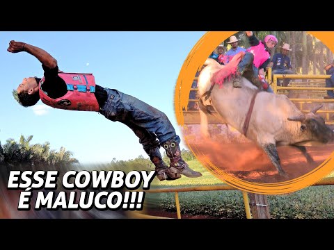 COWBOY VIROU UM MORTAL DEPOIS DE PARAR NO TOURO