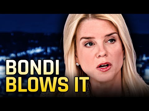 Pam Bondi Just BLEW The Maduro Case - This Is Embarrassing