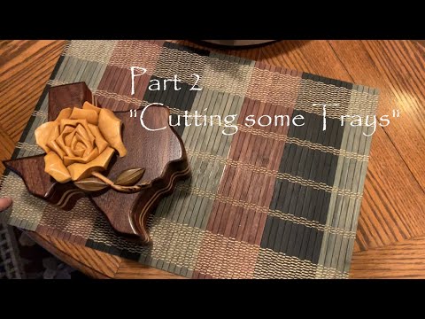 Yellow rose of Texas Intarsia Bandsaw Box Part 2