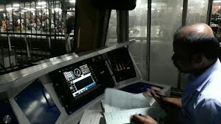 Inside WDP4D AT NIGHT l Diesel Locomotive l Engine