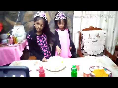 Happy birthday izzah and aliah with 3 songs